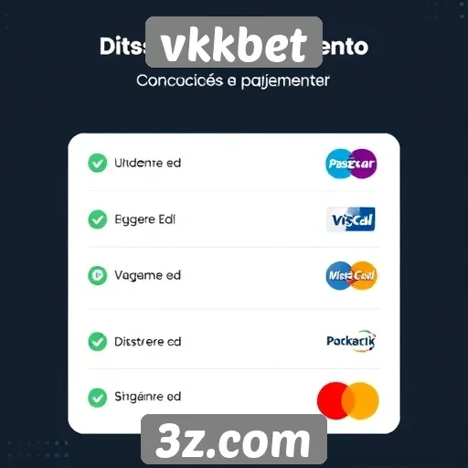 opções de pagamento disponíveis no vkkbet para jogadores